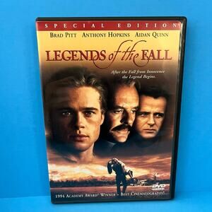 Legends of the Fall Special Edition DVD Movie (1994) Brad Pitt, Anthony Hopkins